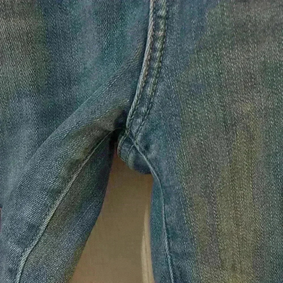 Paige Hoxton  slim crop womens size 30 straight leg medium wash denim jeans - Picture 4 of 10